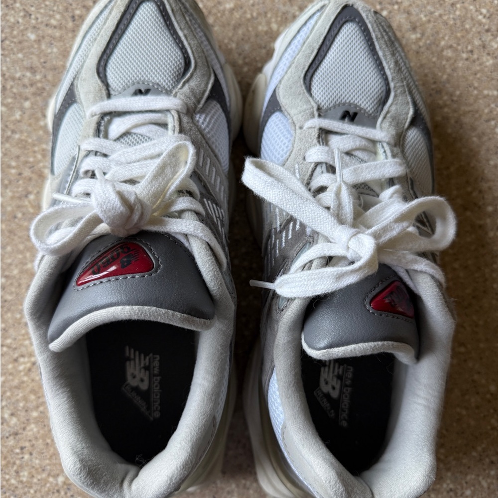 New Balance 9060 Gray and White